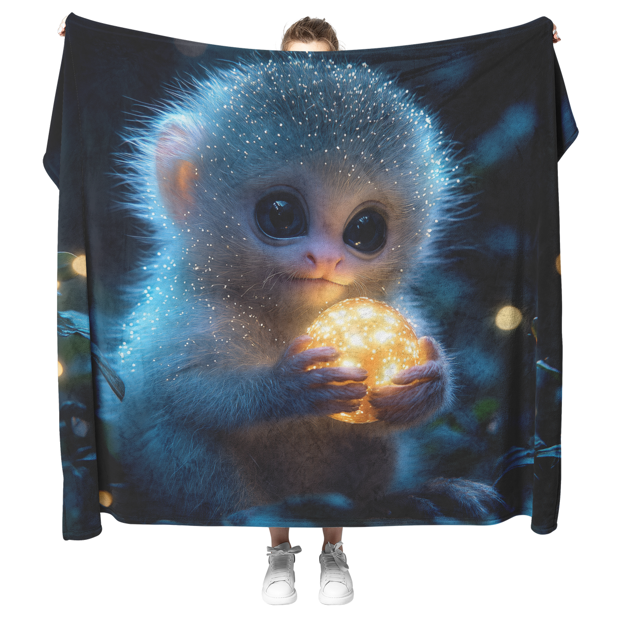 Baby_Marmoset_Holding_Glowing_Fruit_in_B_H_Blanket_Model_Mockup.png