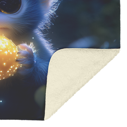 Baby_Marmoset_Holding_Glowing_Fruit_in_B_H_Blanket_Sherpa_Mockup.png