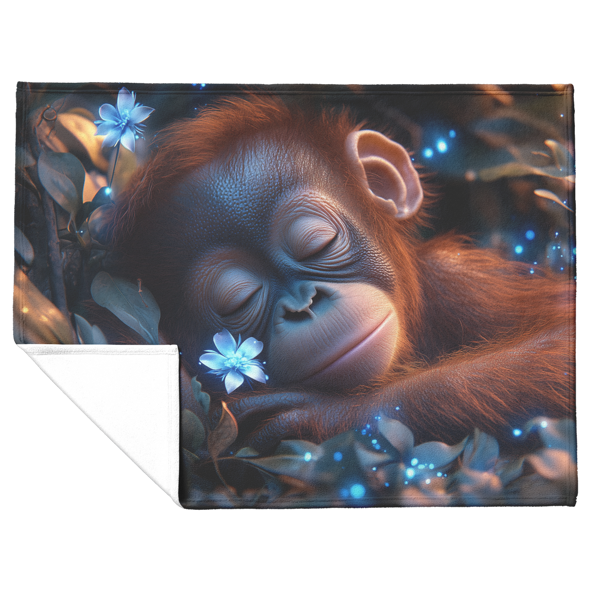 Baby_Orangutan_Holding_Glowing_Flower_in_H_Blanket_Flat_Fold_Mockup.png