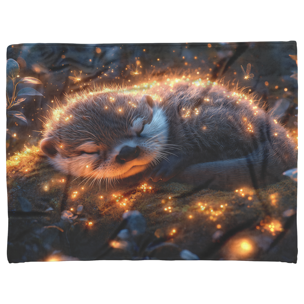 Baby_Otter_Curled_Up_on_a_Glowing_Moss_C_H_Blanket_AS_Flat_Mockup.png