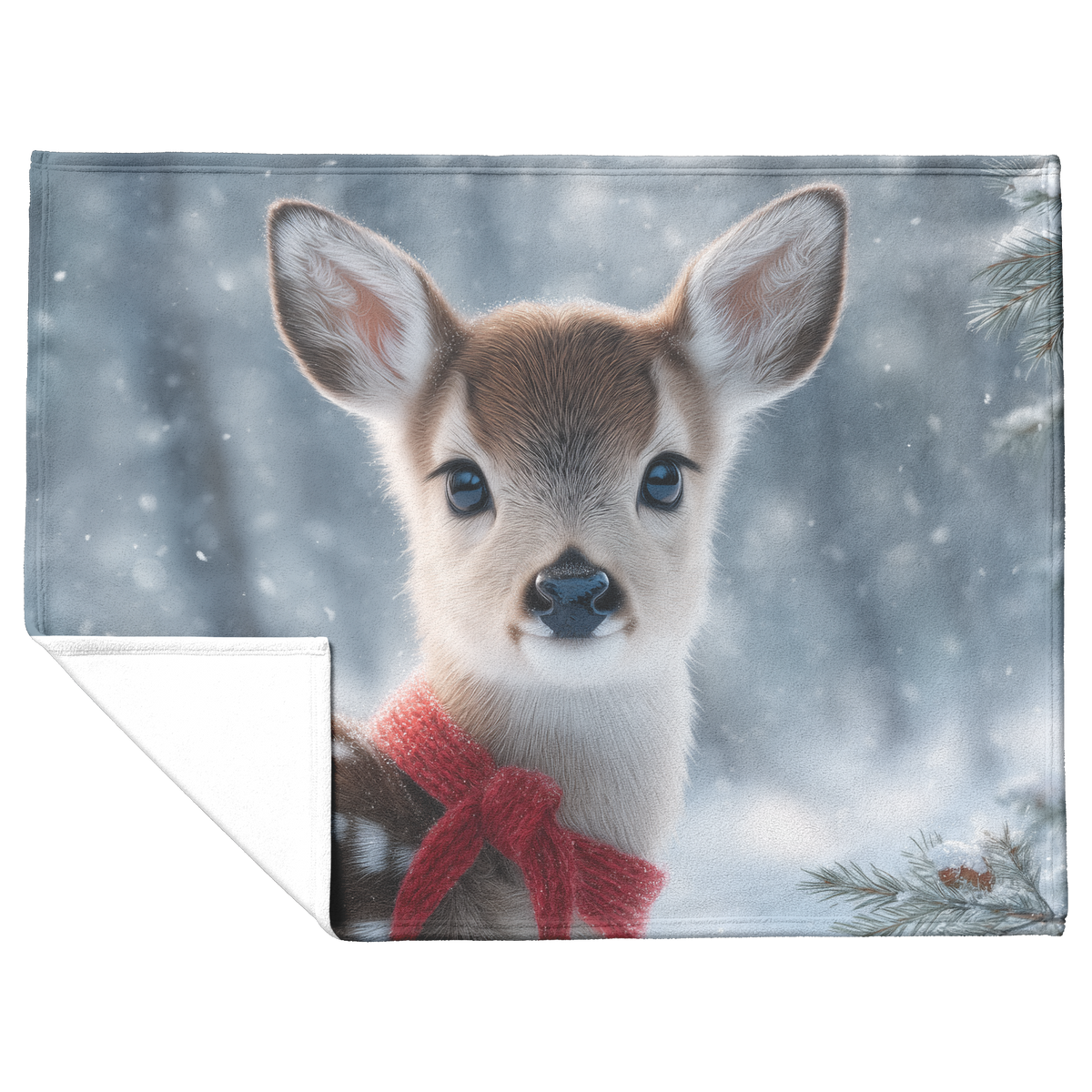 Baby_Reindeer_With_Blue_Eyes_Wearing_Red_H_Blanket_Flat_Fold_Mockup.png