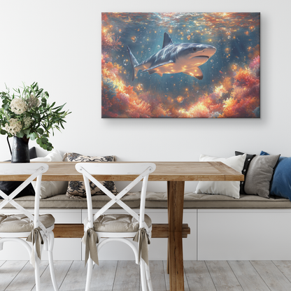 Baby_Shark_Swimming_Through_Glowing_Trop_H_Rectangle_Larger_Lifestyle_Mockup.png