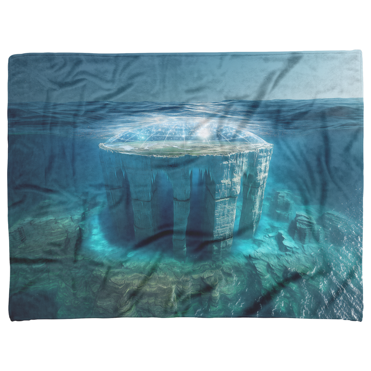 Biblical_Flat_Earth_With_Gleasons_Map_Ic_H_Blanket_AS_Flat_Mockup.png