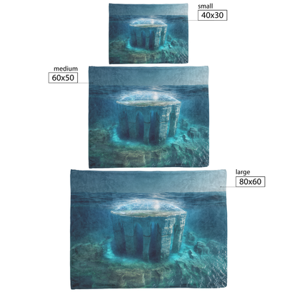 Biblical_Flat_Earth_With_Gleasons_Map_Ic_H_Blanket_Size_Options_Mockup.png