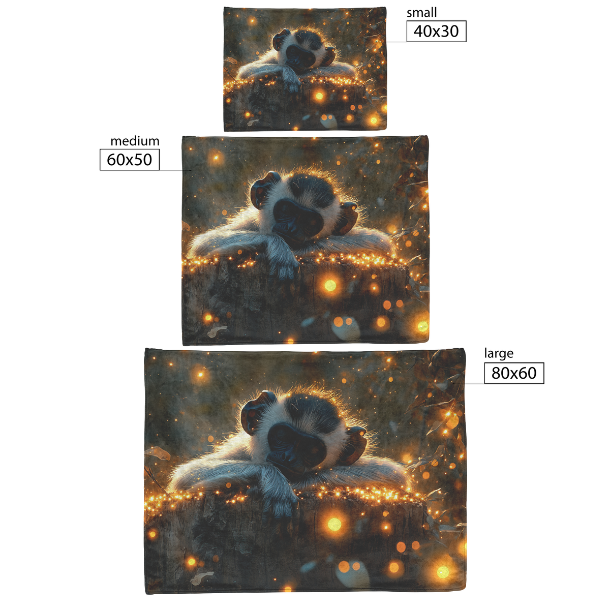 Black_and_White_Colobus_Monkey_Resting_o_H_Blanket_Size_Options_Mockup.png