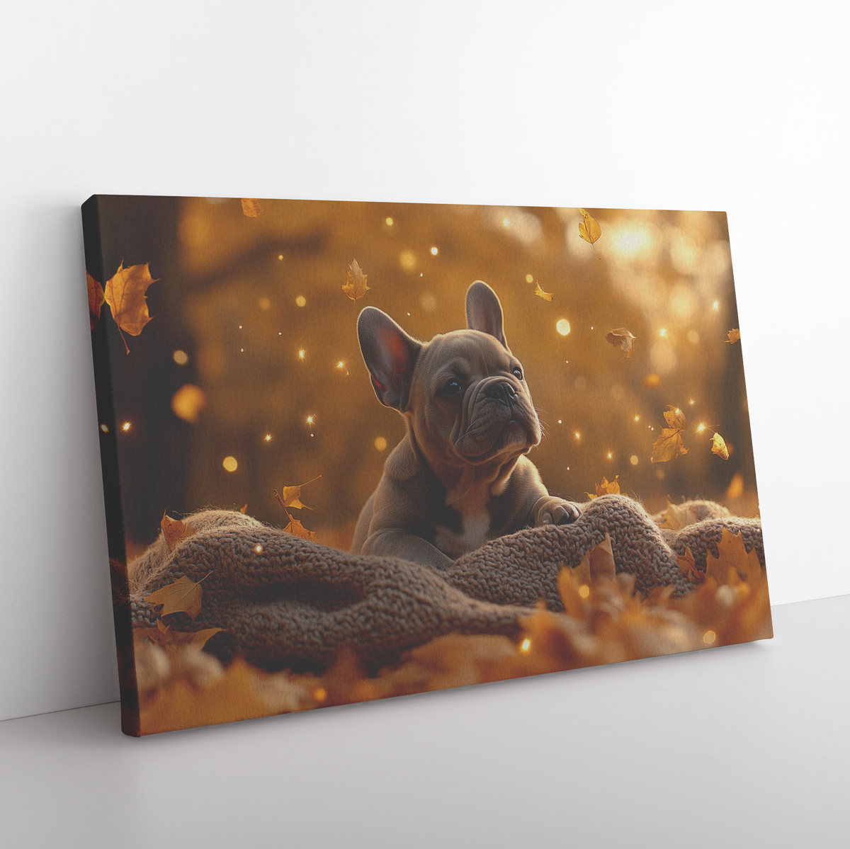 Bulldog_Puppy_Sitting_on_Glowing_Picnic__H_Rectangle_Angle_Floor_Mockup.png