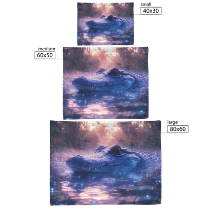 Caiman_in_Magical_Swamp_with_Bioluminesc_H_Blanket_Size_Options_Mockup.png