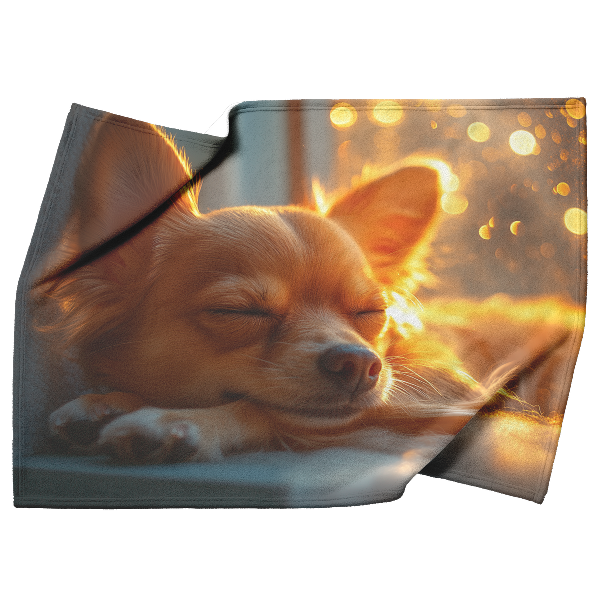 Chihuahua_on_Windowsill_with_Light_Trail_H_Blanket_Top_Bottom_Folds_Mockup.png