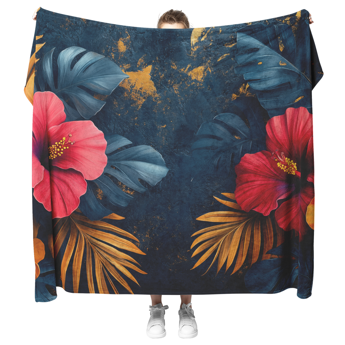 Dynamic_Abstract_Botanical_With_Bold_Tro_H_Blanket_Model_Mockup.png