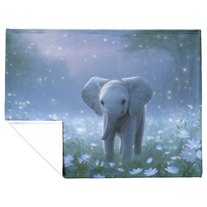 Enchanted_Baby_Elephant_In_Field_Of_Star_H_Blanket_Flat_Fold_Mockup.png