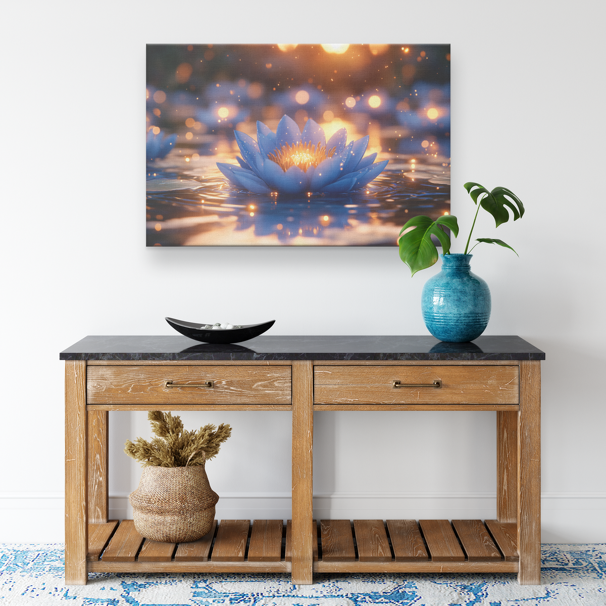 Glowing_Blue_Chrysanthemums_on_Crystal_C_H_Rectangle_Smaller_Lifestyle_Mockup.png