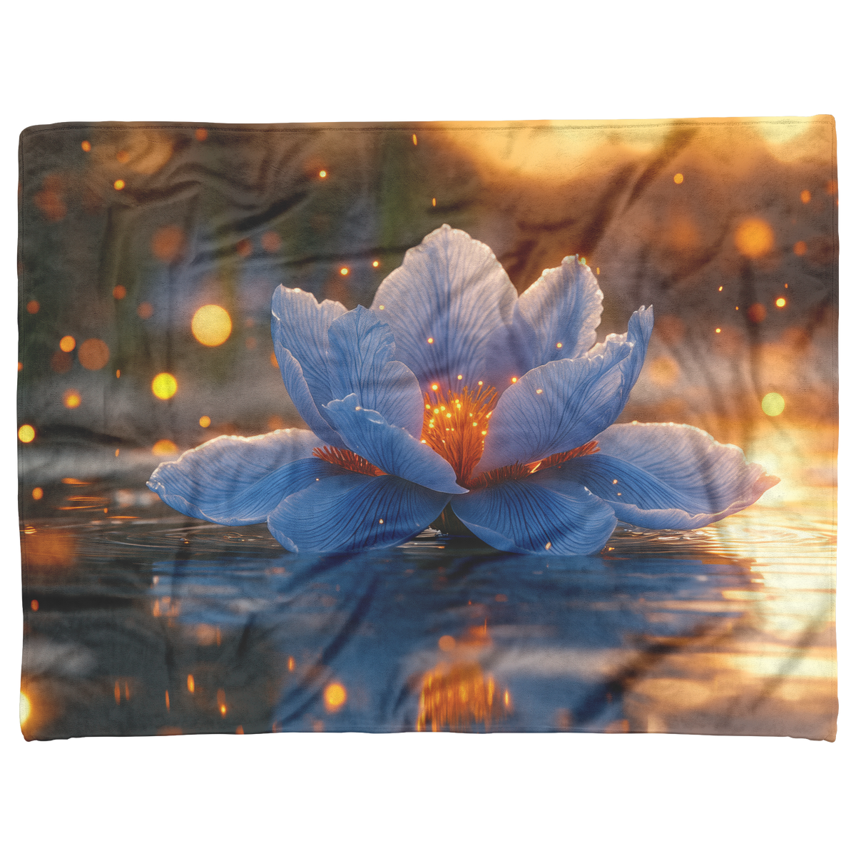 Glowing_Blue_Iris_on_Pond_with_Golden_Ri_H_Blanket_AS_Flat_Mockup.png