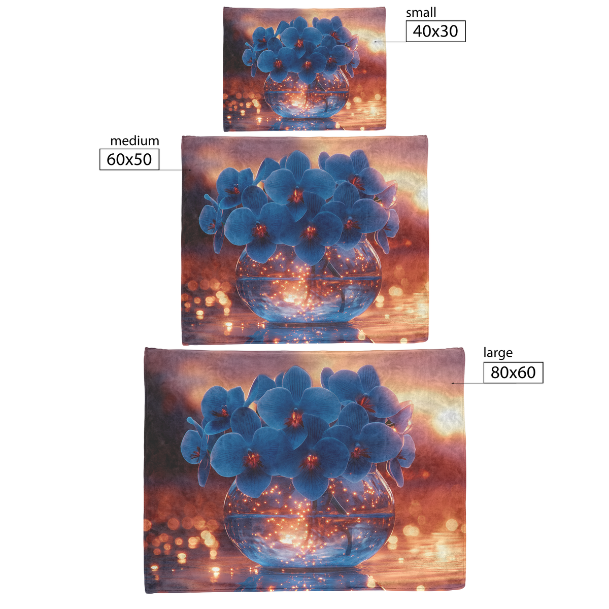 Glowing_Blue_Orchids_in_Clear_Vase_with__H_Blanket_Size_Options_Mockup.png