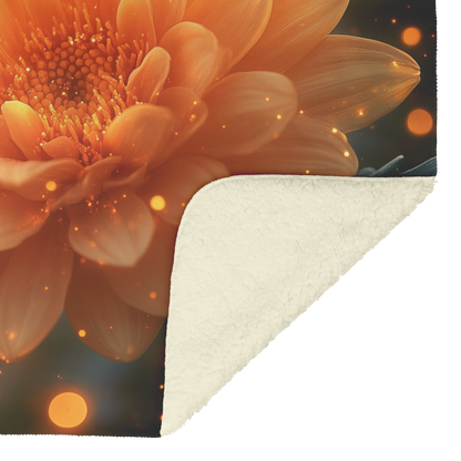 Glowing_Golden_Chrysanthemums_with_Butte_H_Blanket_Sherpa_Mockup.png