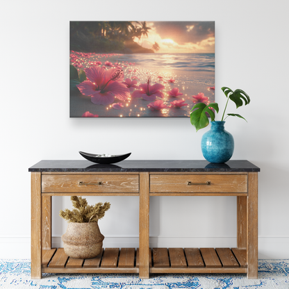 Glowing_Hibiscus_Petals_on_a_Golden_Beac_H_Rectangle_Smaller_Lifestyle_Mockup.png