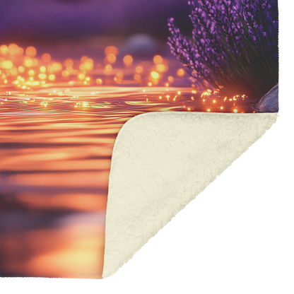 Glowing_Lavender_Reflections_on_Pond_wit_H_Blanket_Sherpa_Mockup.png