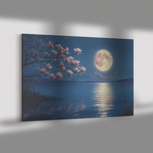 Glowing_Magnolia_Branch_Silhouetted_Agai_H_Rectangle_Dramatic_Shadow_Mockup.png