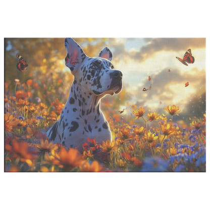 Great_Dane_Puppy_Sitting_in_Glowing_Wild_H_Rectangle_Main_Mockup.png