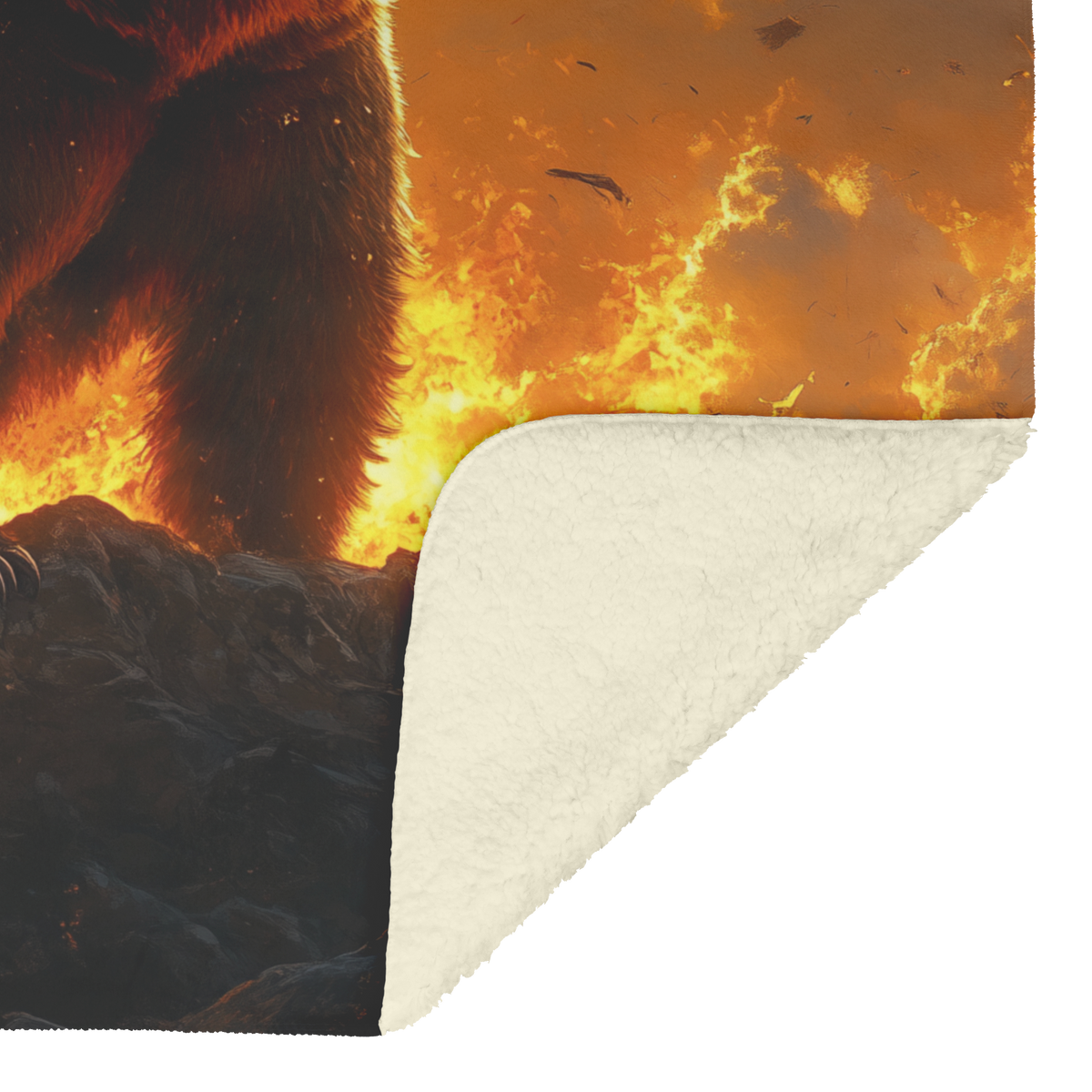 Grizzly_Bear_Roaring_Atop_a_Rocky_Ledge__H_Blanket_Sherpa_Mockup.png