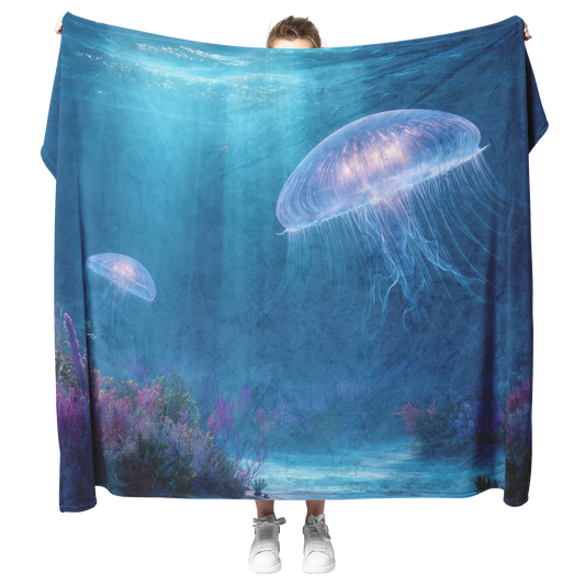 Jellyfish_Floating_With_Magical_Glow_Ove_H_Blanket_Model_Mockup.png