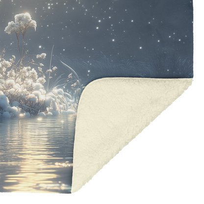 Lone_Otter_on_a_Glowing_Riverbank_Surrou_H_Blanket_Sherpa_Mockup.png