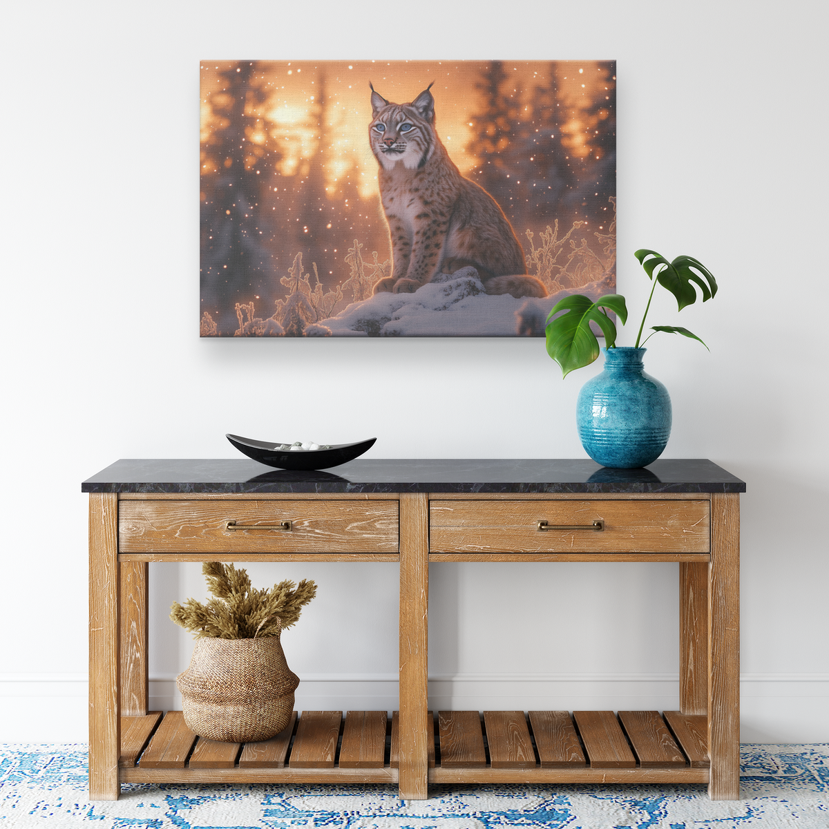 Lynx_with_Piercing_Blue_Eyes_Sitting_on__H_Rectangle_Smaller_Lifestyle_Mockup.png
