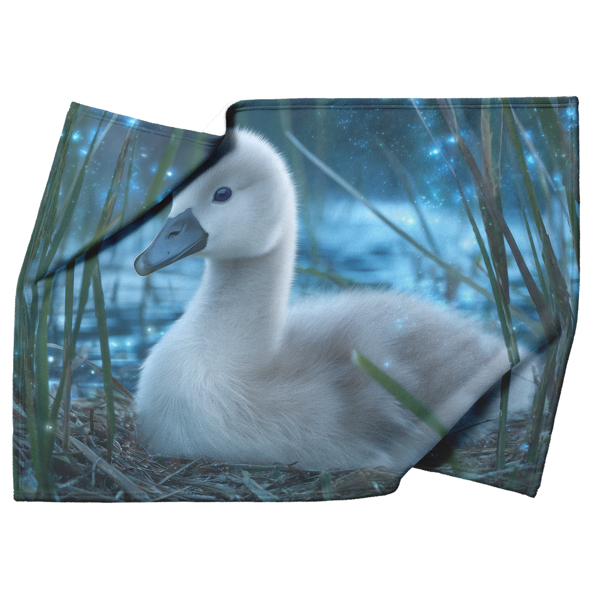 Magical_Baby_Swan_With_Blue_Eyes_In_Nest_H_Blanket_Top_Bottom_Folds_Mockup.png_15283585
