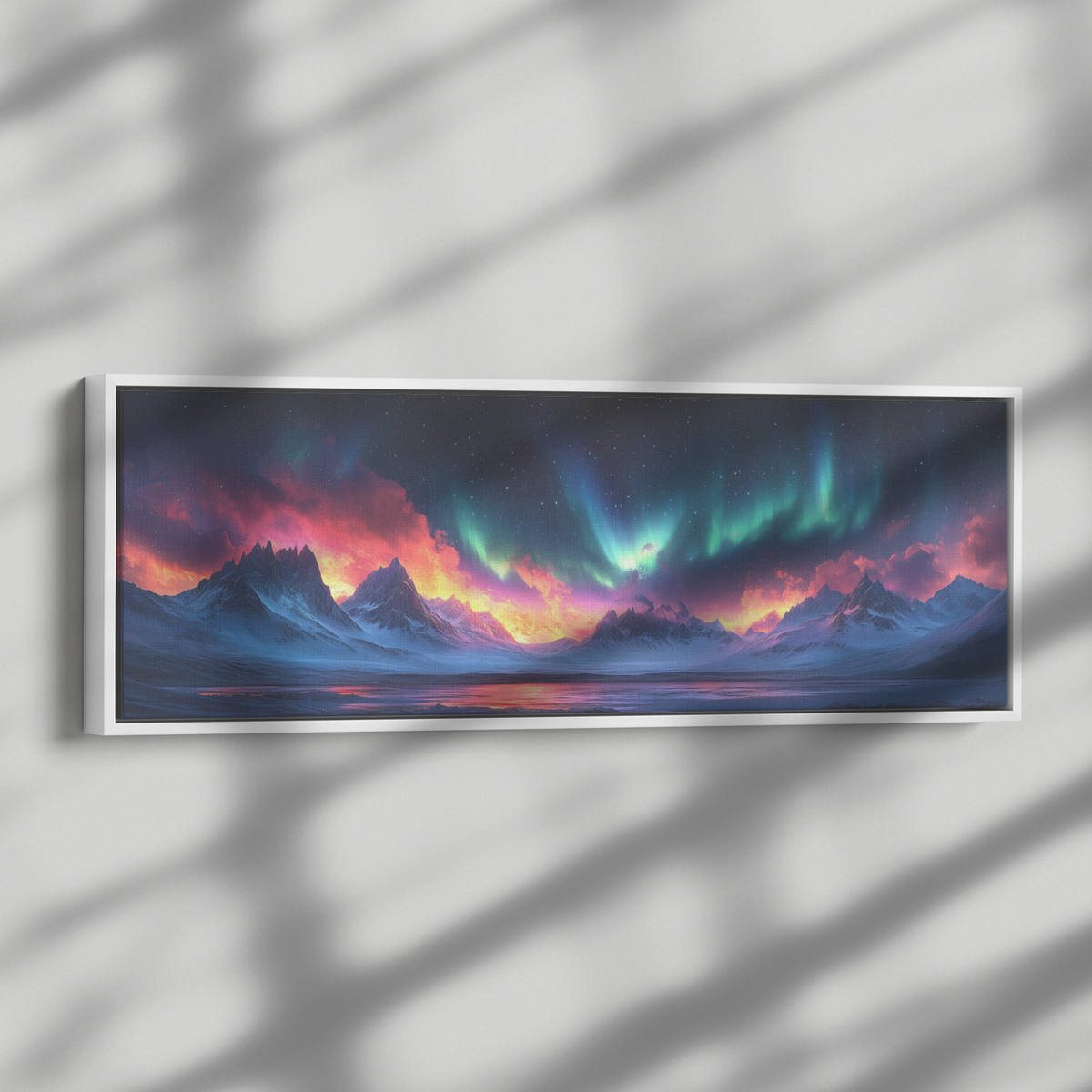 Majestic_Northern_Lights_Over_Snow_Cappe_Framed_Canvas_H_Panoramic_Dramatic_Shad_Mockup.png
