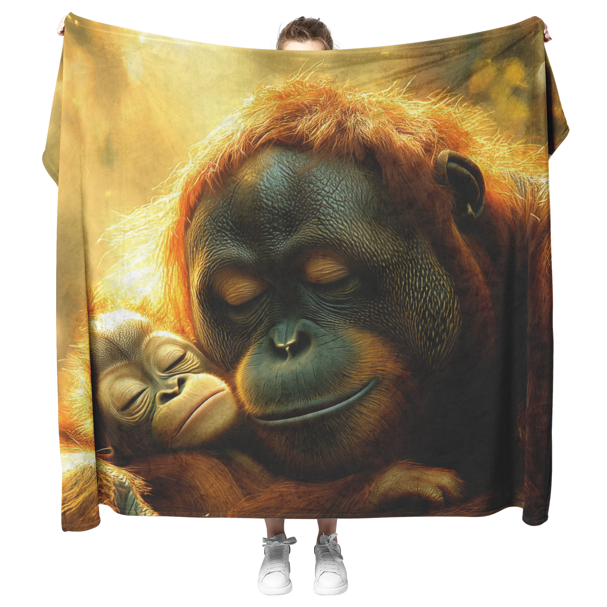 Mother_Orangutan_Cradling_Baby_on_Glowin_H_Blanket_Model_Mockup.png