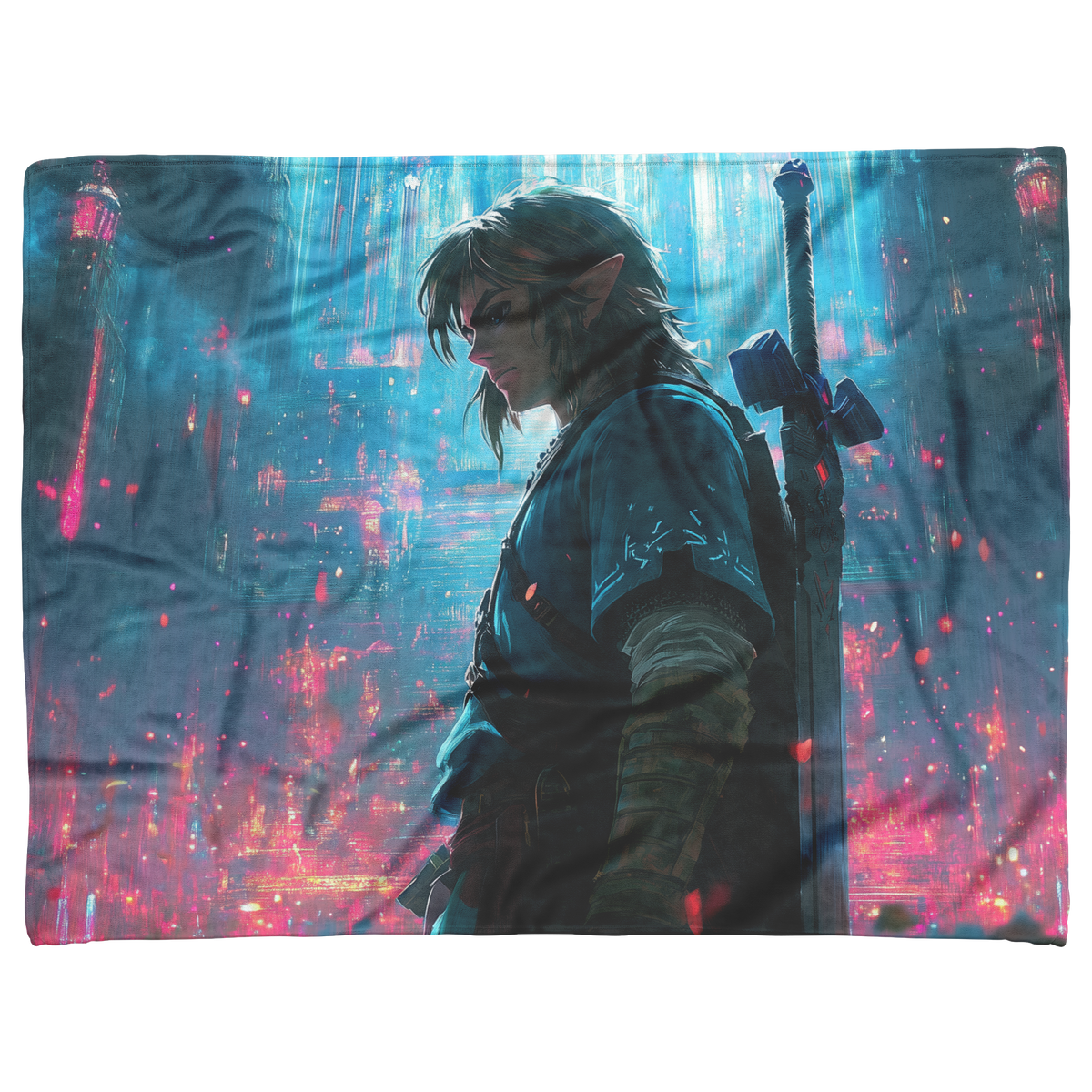 Nostalgic_Design_of_Link_Holding_the_Mas_H_Blanket_AS_Flat_Mockup.png