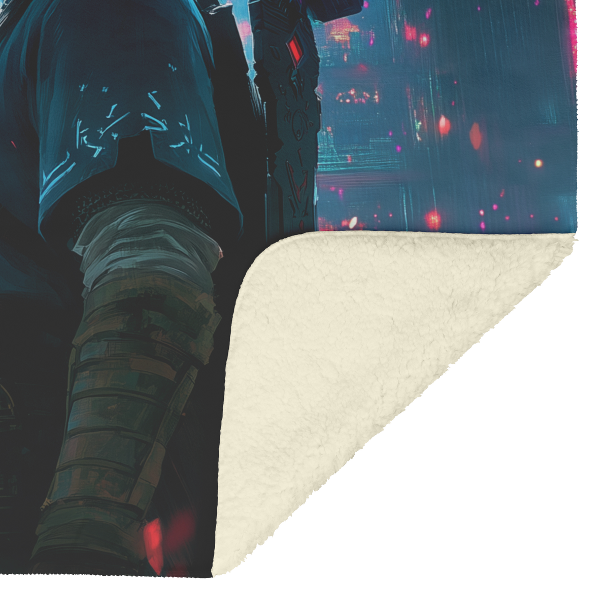 Nostalgic_Design_of_Link_Holding_the_Mas_H_Blanket_Sherpa_Mockup.png