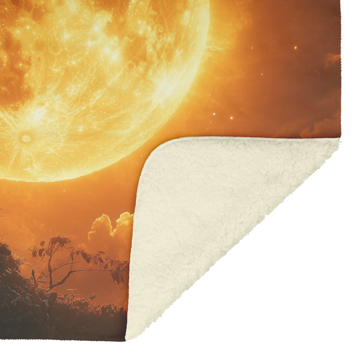 Orangutan_Silhouetted_Against_Glowing_Fu_H_Blanket_Sherpa_Mockup.png