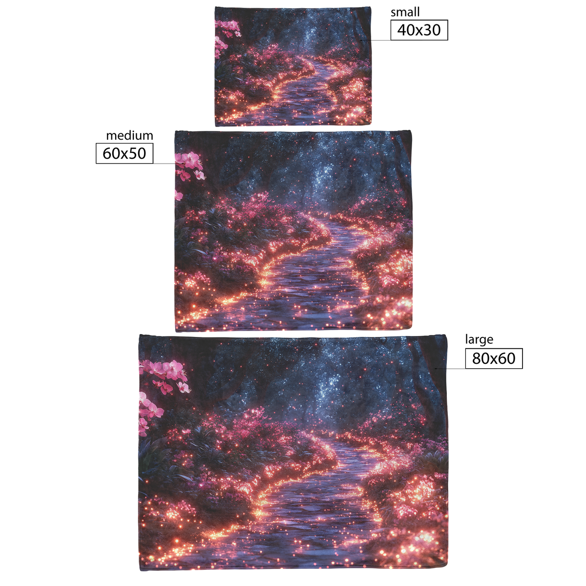 Orchids_Blooming_on_Glowing_Forest_Path__H_Blanket_Size_Options_Mockup.png