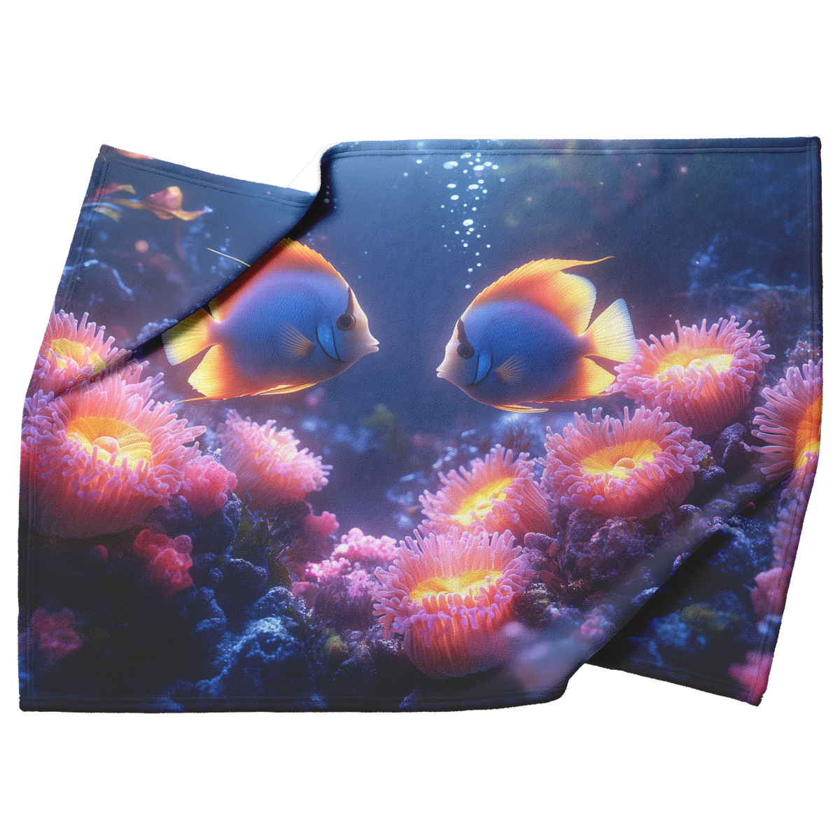 Pair_of_Angelfish_Swimming_Near_Glowing__H_Blanket_Top_Bottom_Folds_Mockup.png