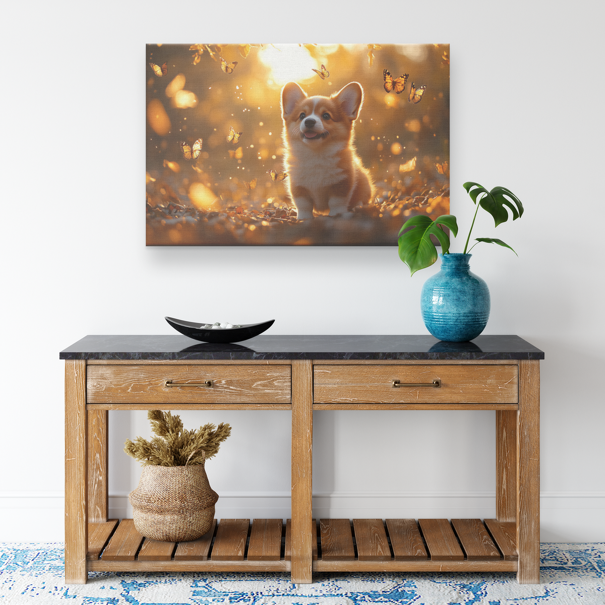 Pembroke_Welsh_Corgi_Puppy_Playing_Under_H_Rectangle_Smaller_Lifestyle_Mockup.png
