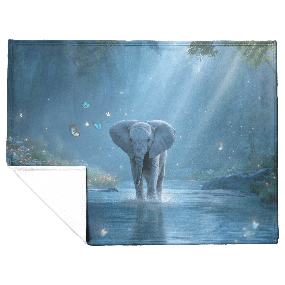 Photorealistic_Baby_Elephant_Splashing_I_H_Blanket_Flat_Fold_Mockup.png