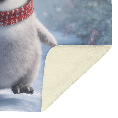 Photorealistic_Baby_Penguin_With_Red_Sca_H_Blanket_Sherpa_Mockup.png
