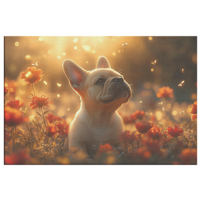 Playful_Bulldog_Puppy_Sitting_in_Glowing_H_Rectangle_Main_Mockup.png
