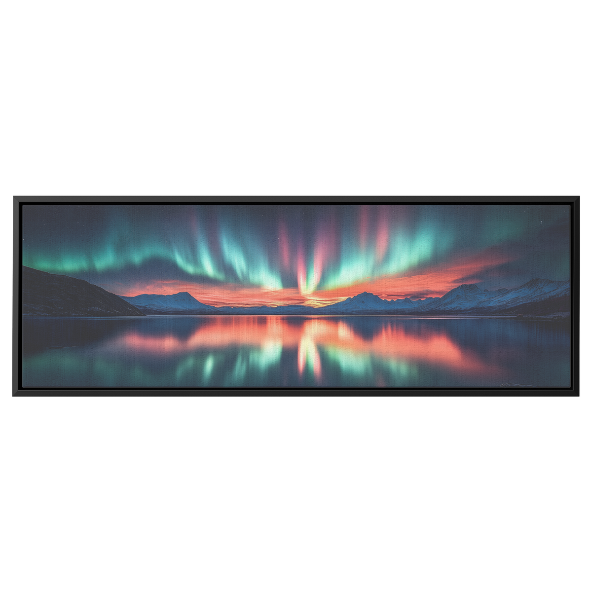 Serene_Northern_Lights_Reflection_Calm_L_Framed_Canvas_H_Panoramic_Main_Mockup.png