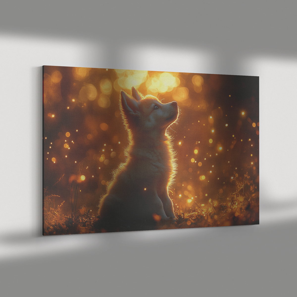 Siberian_Husky_Puppy_Sitting_in_a_Glowin_H_Rectangle_Dramatic_Shadow_Mockup.png