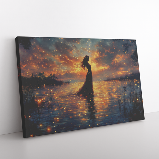 Silhouetted_Lady_Against_Golden_Twilight_H_Rectangle_Angle_Floor_Mockup.png