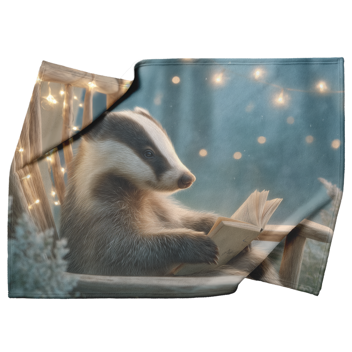 Sleepy_Badger_Reading_Bedtime_Story_In_R_H_Blanket_Top_Bottom_Folds_Mockup.png