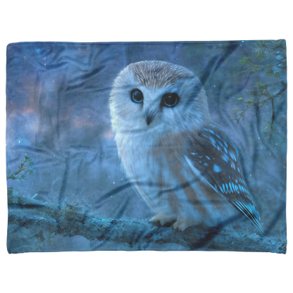 Sleepy_Owl_With_Blue_Eyes_Perched_On_Sta_H_Blanket_AS_Flat_Mockup.png