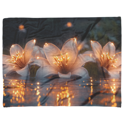 Softly_Glowing_Lilies_Under_Twilight_Sky_H_Blanket_AS_Flat_Mockup.png