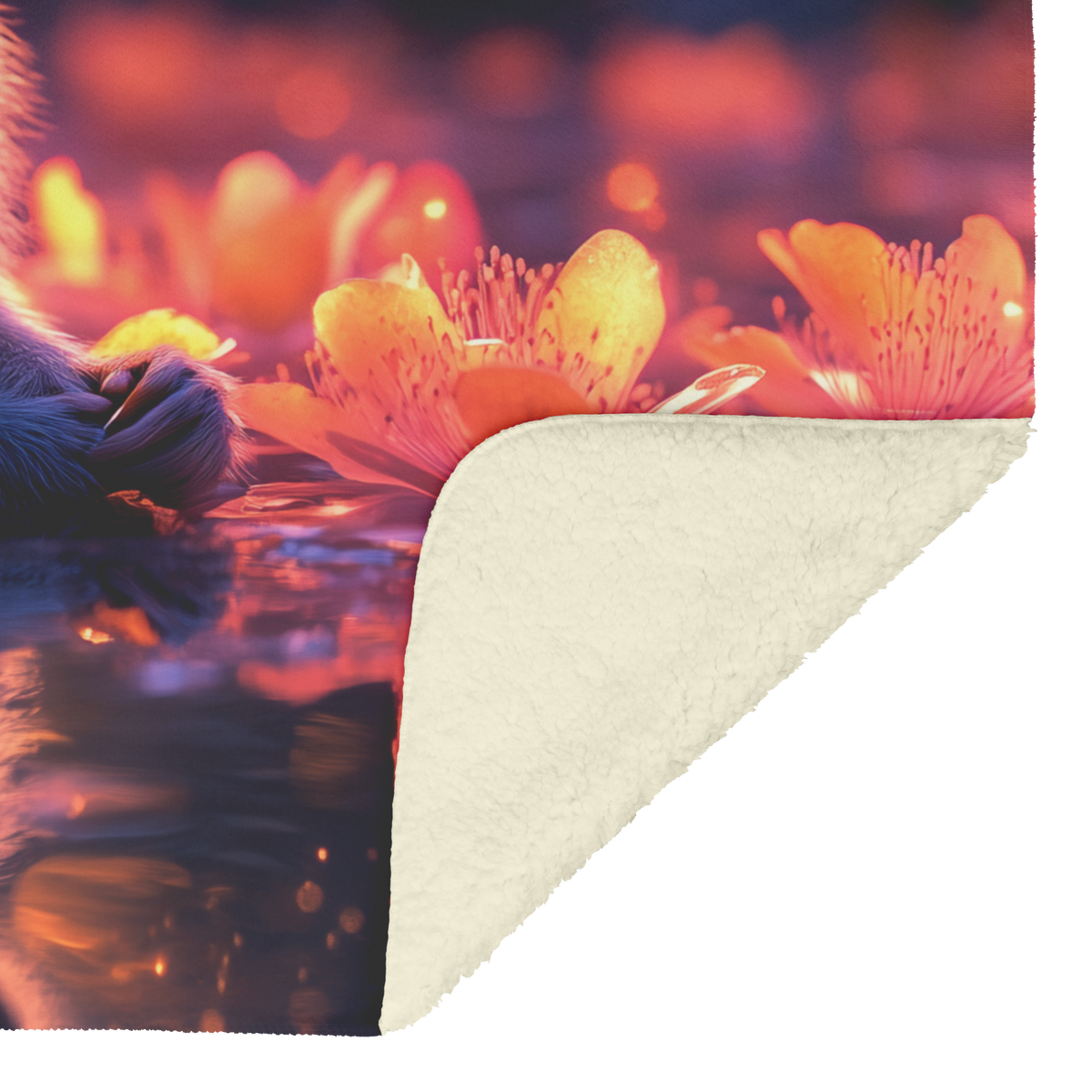 Squirrel_Monkey_Perched_on_a_Glowing_Cry_H_Blanket_Sherpa_Mockup.png