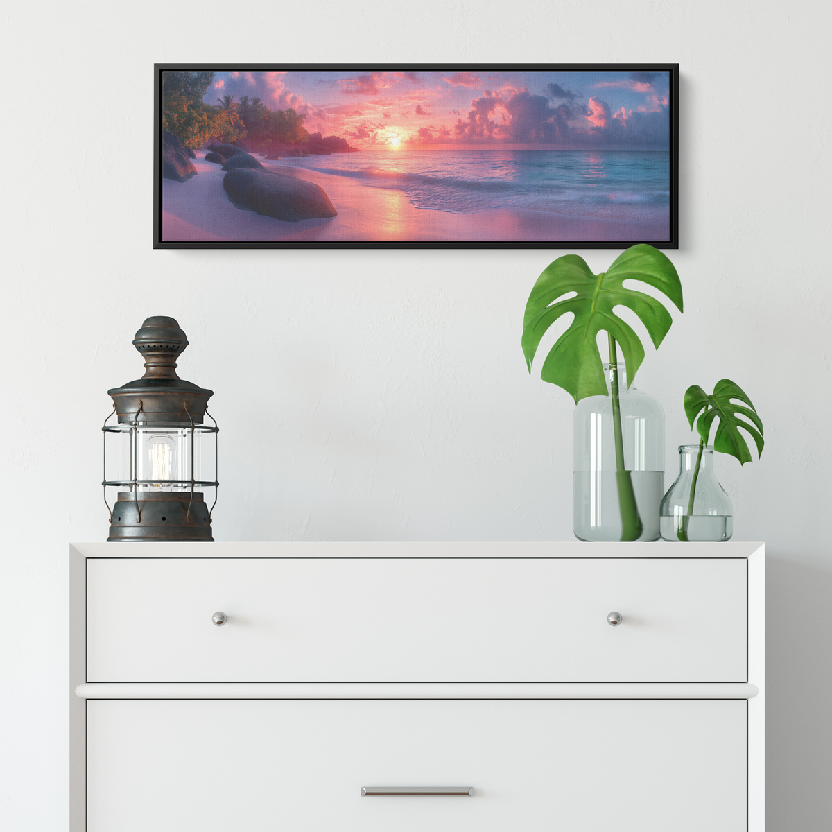 Stunning_Sunset_Seychelles_Smooth_Boulde_Framed_Canvas_H_Panoramic_Small_Lifesty_Mockup.png