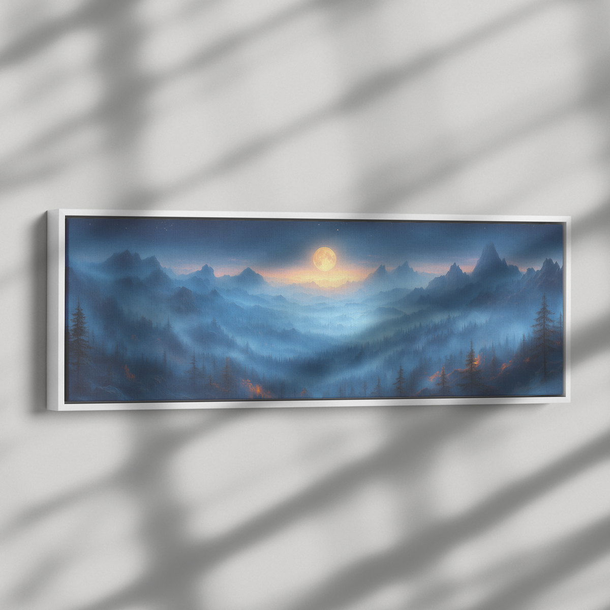 Tranquil_Night_Mountain_Range_Glowing_Fu_Framed_Canvas_H_Panoramic_Dramatic_Shad_Mockup.png