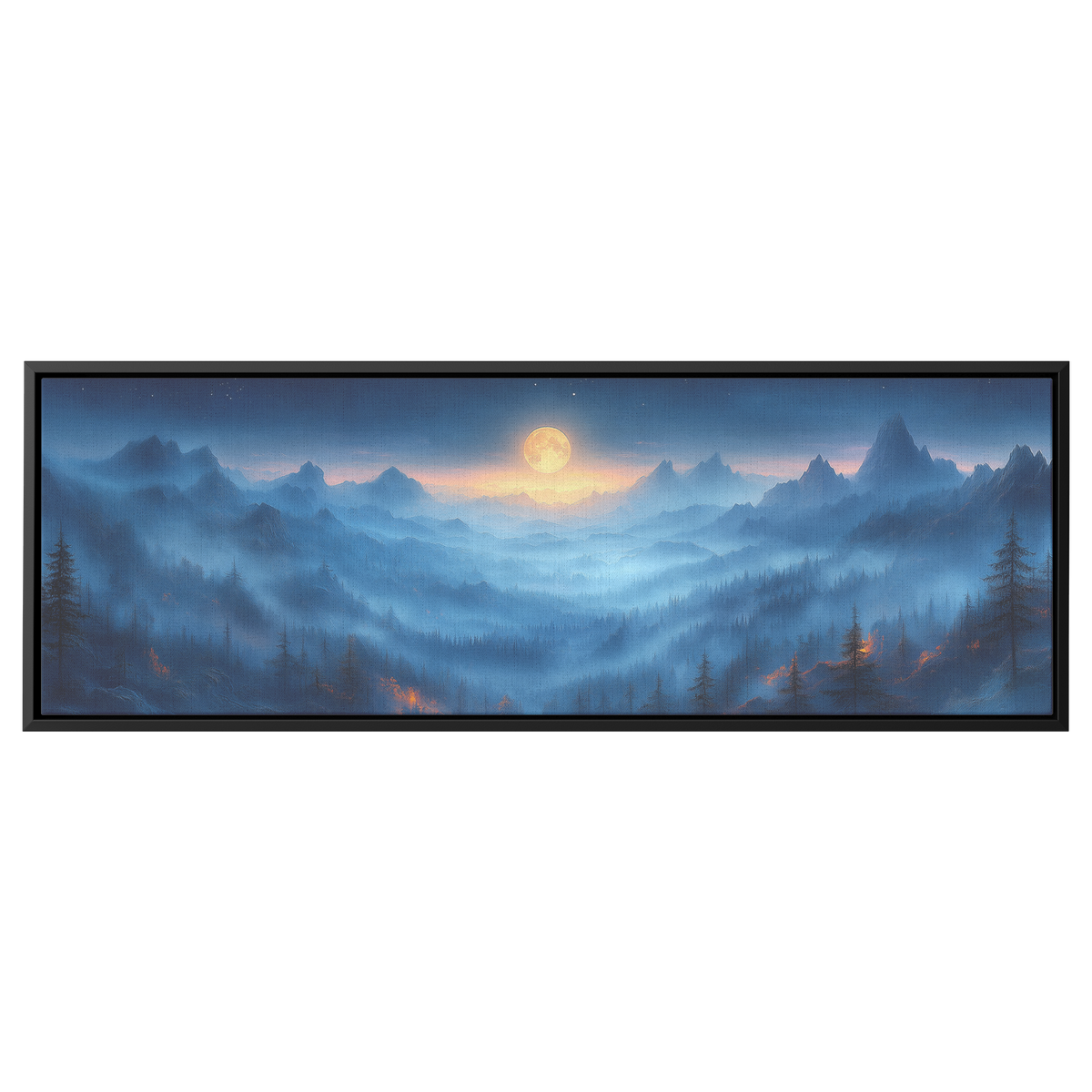 Tranquil_Night_Mountain_Range_Glowing_Fu_Framed_Canvas_H_Panoramic_Main_Mockup.png