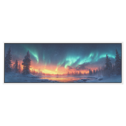 Tranquil_Snowy_Pine_Trees_Under_Vivid_No_White_Framed_Canvas_H_Panoramic_Main_Mockup.png