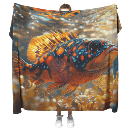 Triggerfish_Resting_Near_Glowing_Sea_Gra_H_Blanket_Model_Mockup.png